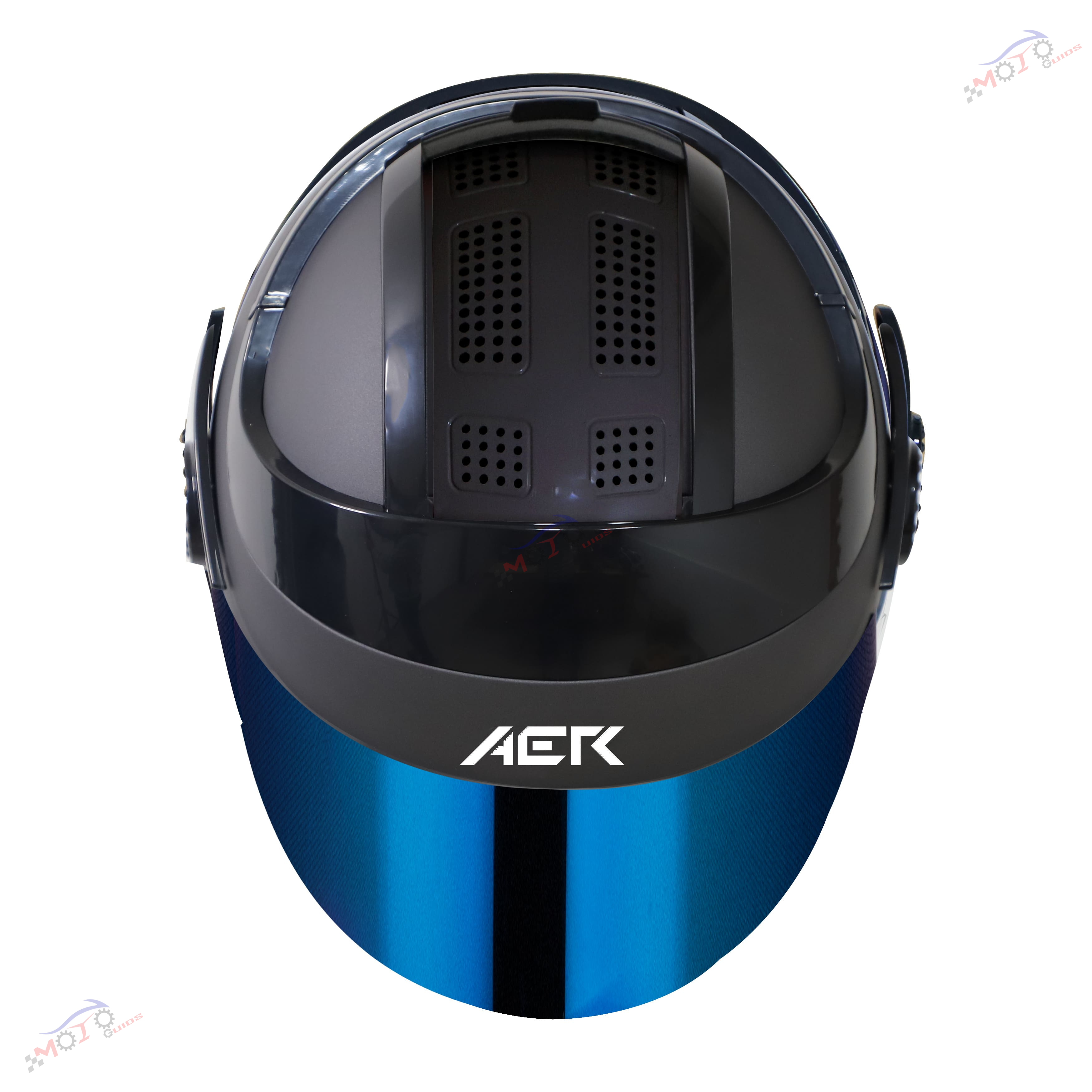 SB-29 AER MATT (FITTED WITH CLEAR VISOR WITH EXTRA CHROME BLUE VISOR FREE)